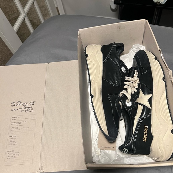 Brand New Designer Shoes Golden Goose Running Sole size 42 (US 9 Mens) - Picture 2 of 12